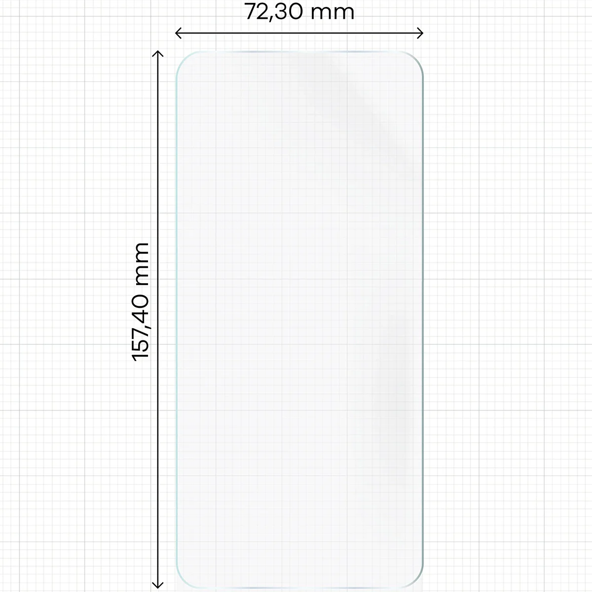 Hydrogel Folie für den Bildschirm für Vivo X200 Pro, Bizon Film Hydrogel Front, 1 Stück - Image 2