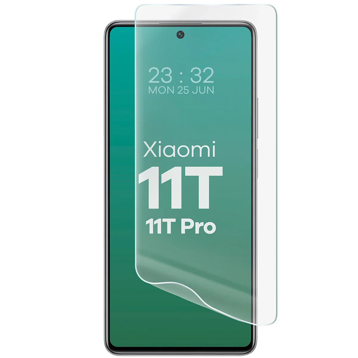 Hydrogel Folie für den Bildschirm für Xiaomi 11T 5G / 11T Pro 5G, Bizon Film Hydrogel Front, 1 Stück - Image 5