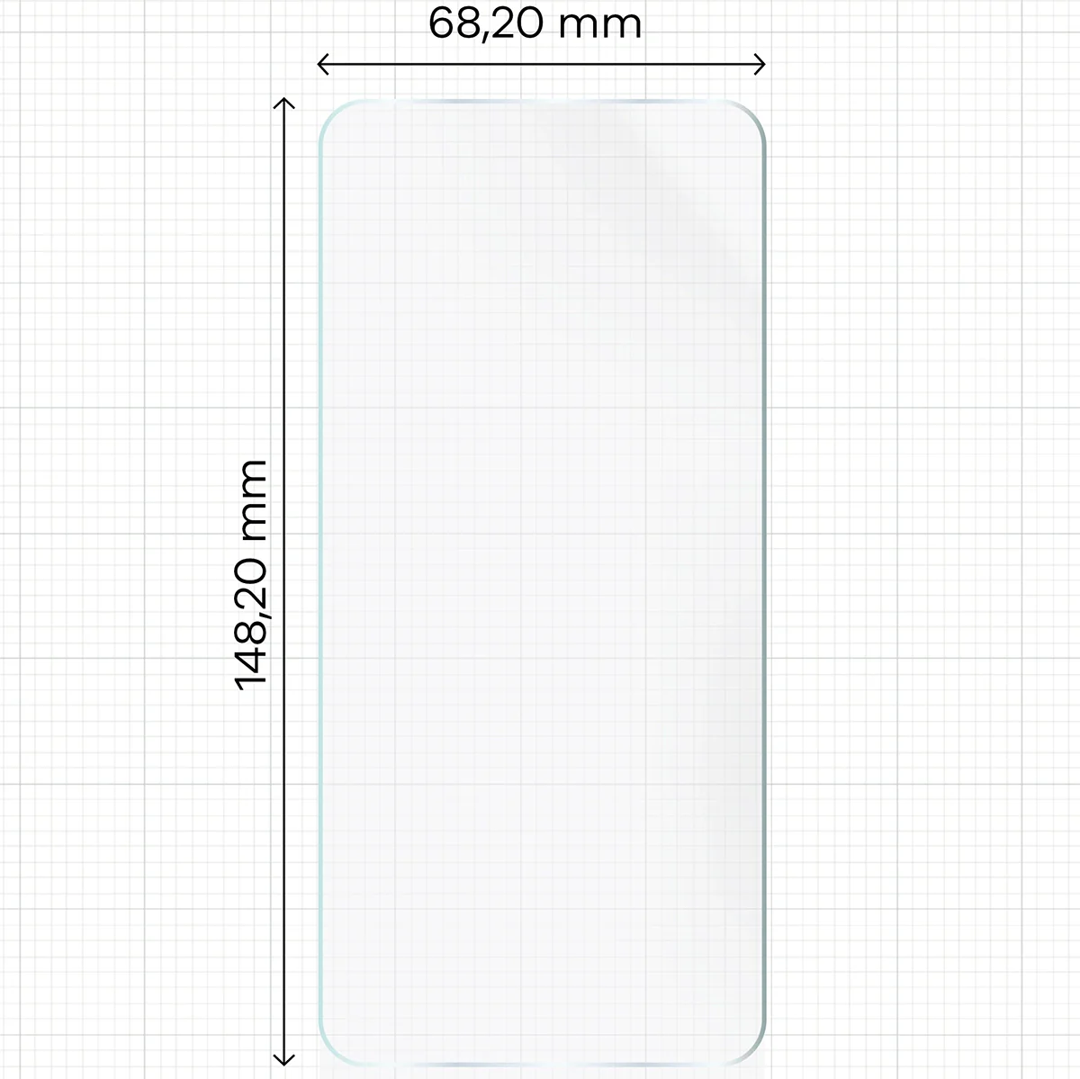 Hydrogel Folie für den Bildschirm für Xiaomi 14 / 13, Bizon Film Hydrogel Front, 1 Stück - Image 2