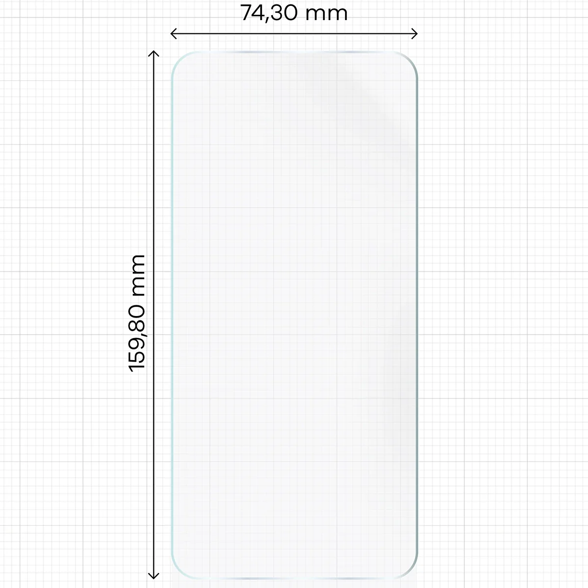 Hydrogel Folie für den Bildschirm für Xiaomi 15T / 15T Pro, Bizon Film Hydrogel Front, 1 Stück - Image 2