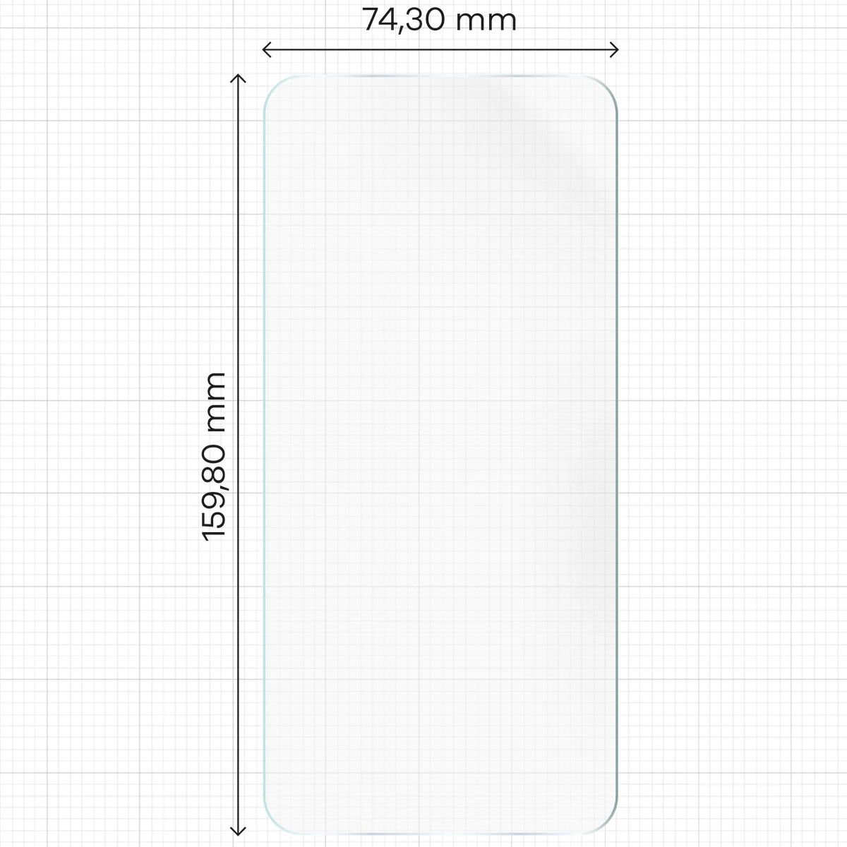 Hydrogel Folie für den Bildschirm für Xiaomi Redmi Note 15 / 15 Pro 4G / Poco M8, Bizon Film Hydrogel Front, 1 Stück - Image 2