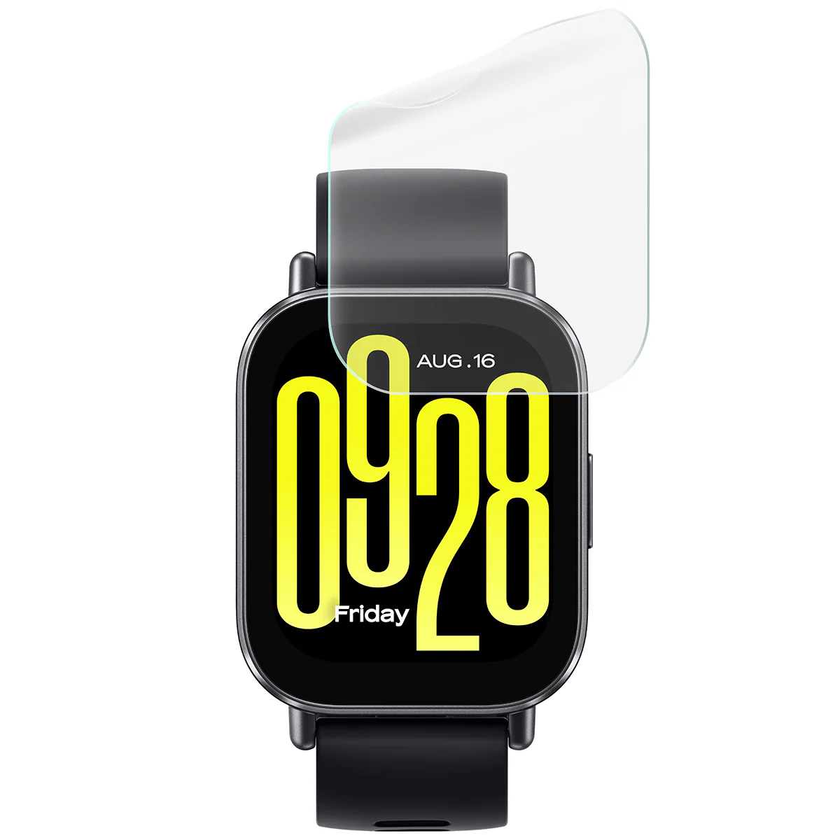 Hydrogel Folie für den Bildschirm für Xiaomi Redmi Watch 5 Active, Bizon Watch Film Hydrogel Duo, 2 Stück - Image 5