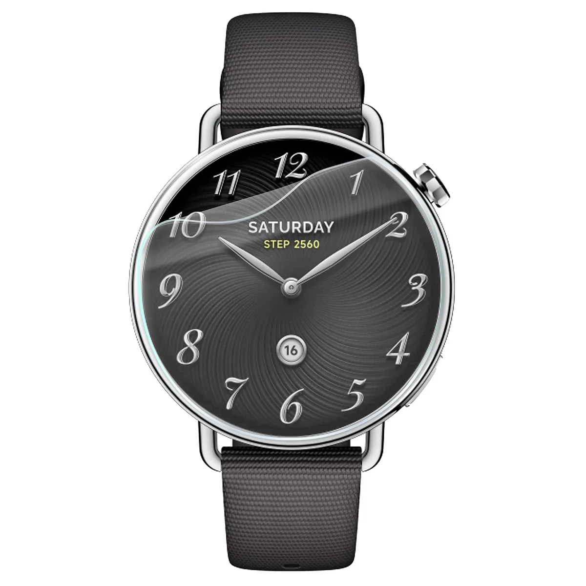 Hydrogel Folie für den Bildschirm für Xiaomi Watch S4 41 mm, Bizon Watch Film Hydrogel Duo, 2 Stück - Image 2
