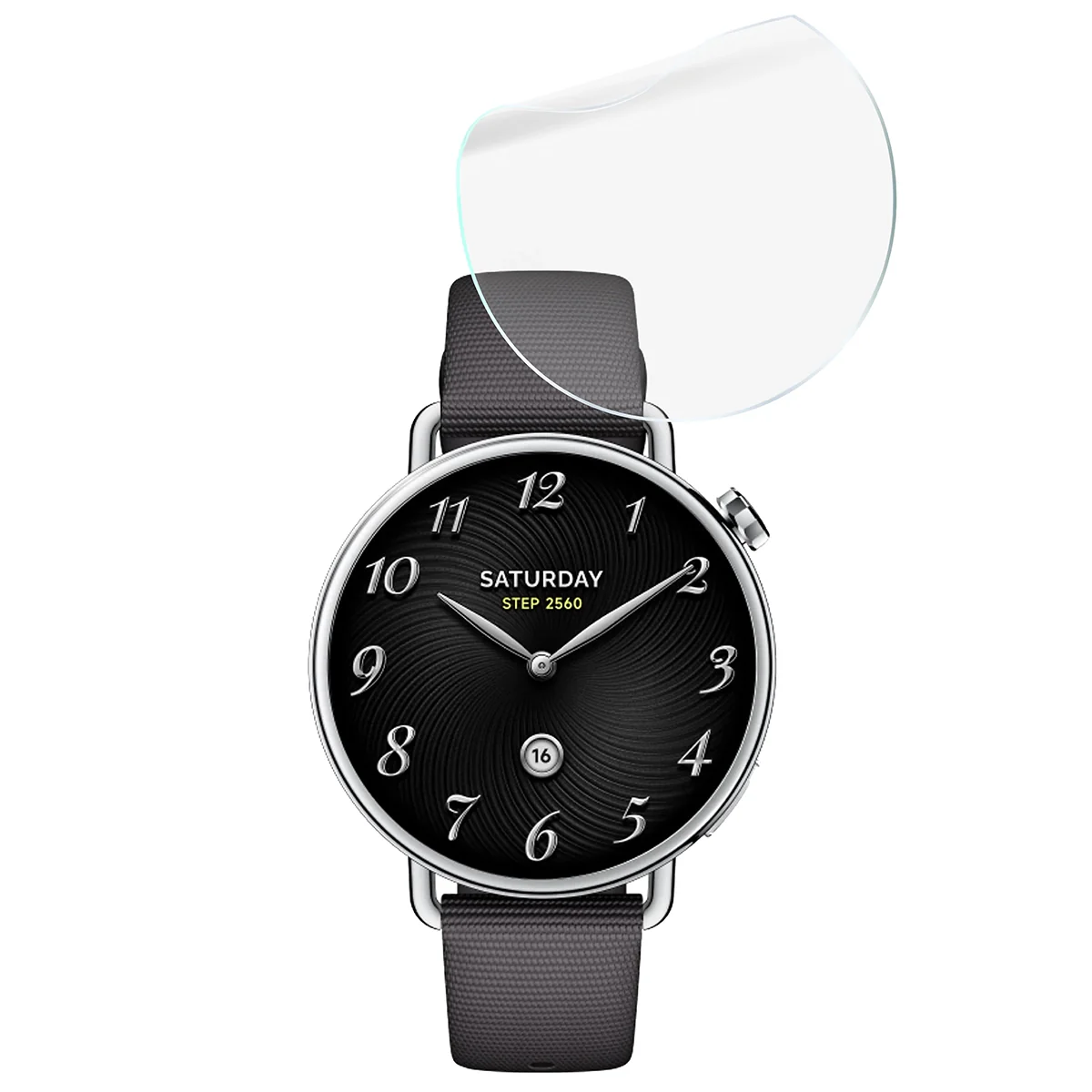 Hydrogel Folie für den Bildschirm für Xiaomi Watch S4 41 mm, Bizon Watch Film Hydrogel Duo, 2 Stück - Image 5