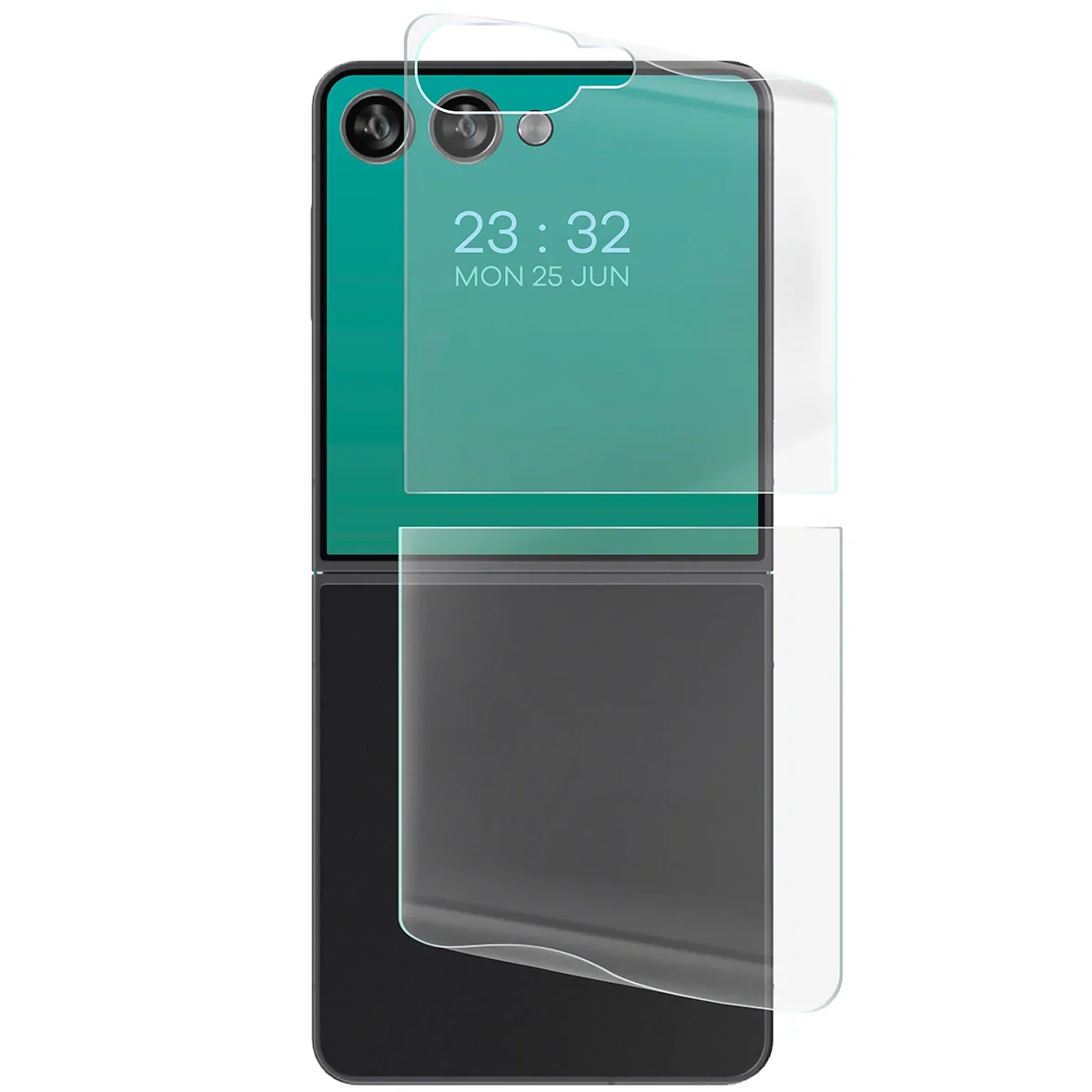 Hydrogel Folie für die Rückseite für Galaxy Z Flip7, Bizon Film Hydrogel Back, 1 Stück - Image 5