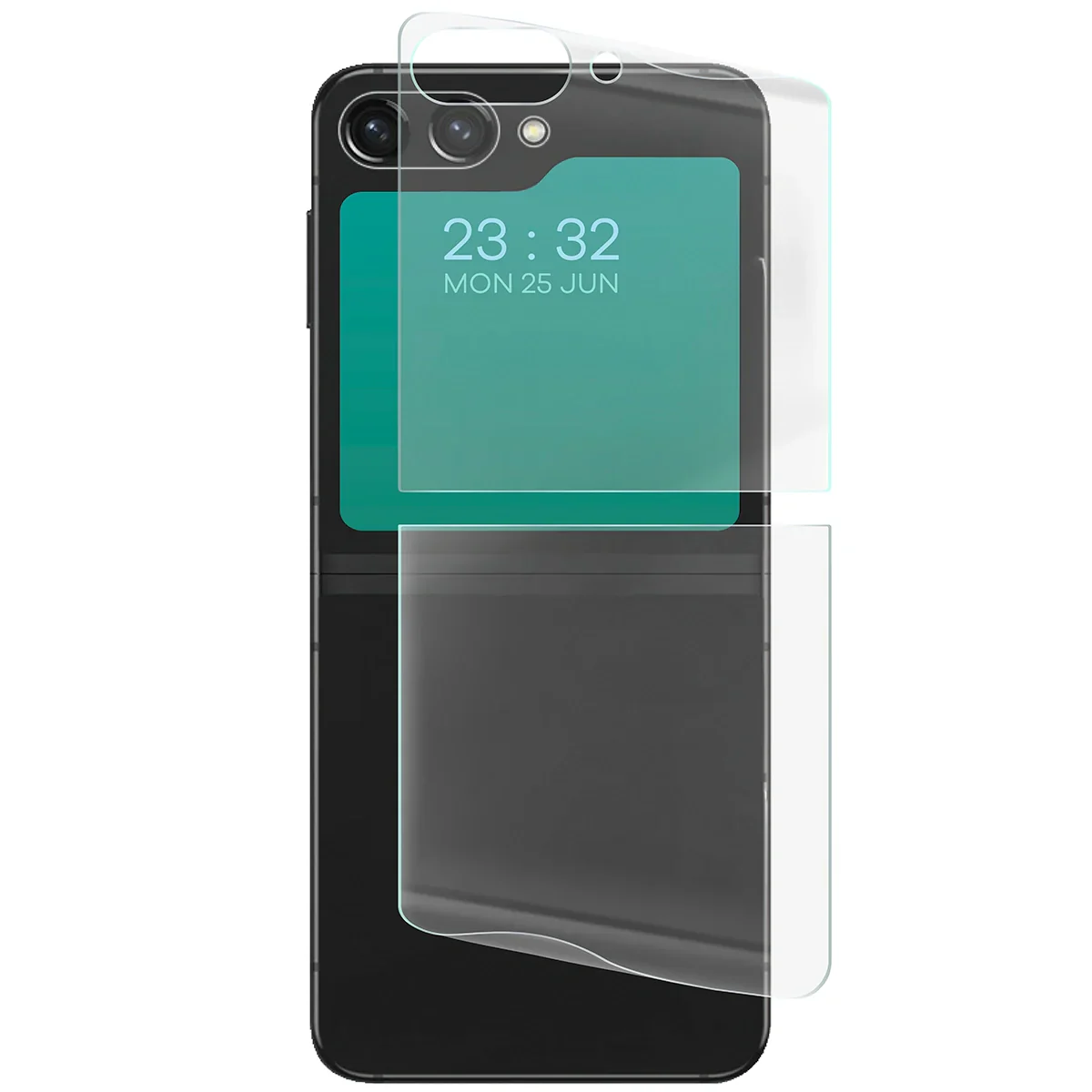 Hydrogel Folie für die Rückseite für Galaxy Z Flip7 FE / Z Flip6, Bizon Film Hydrogel Back, 1 Stück - Image 5