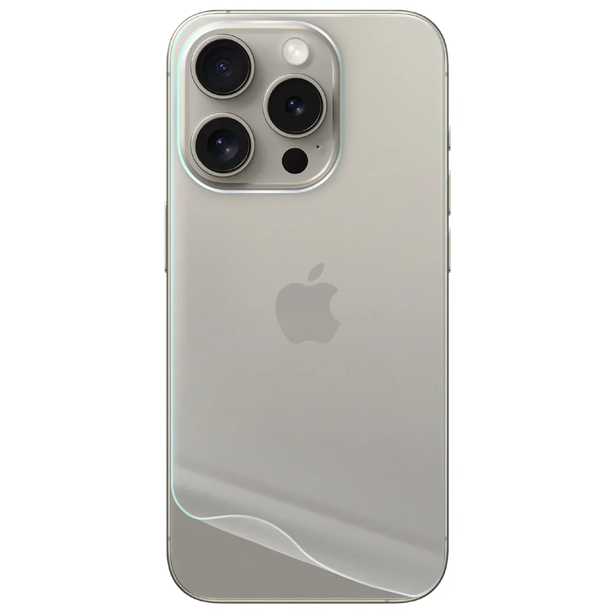 Hydrogel Folie für die Rückseite für iPhone 15 Pro, Bizon Film Hydrogel Back, 1 Stück - Image 3