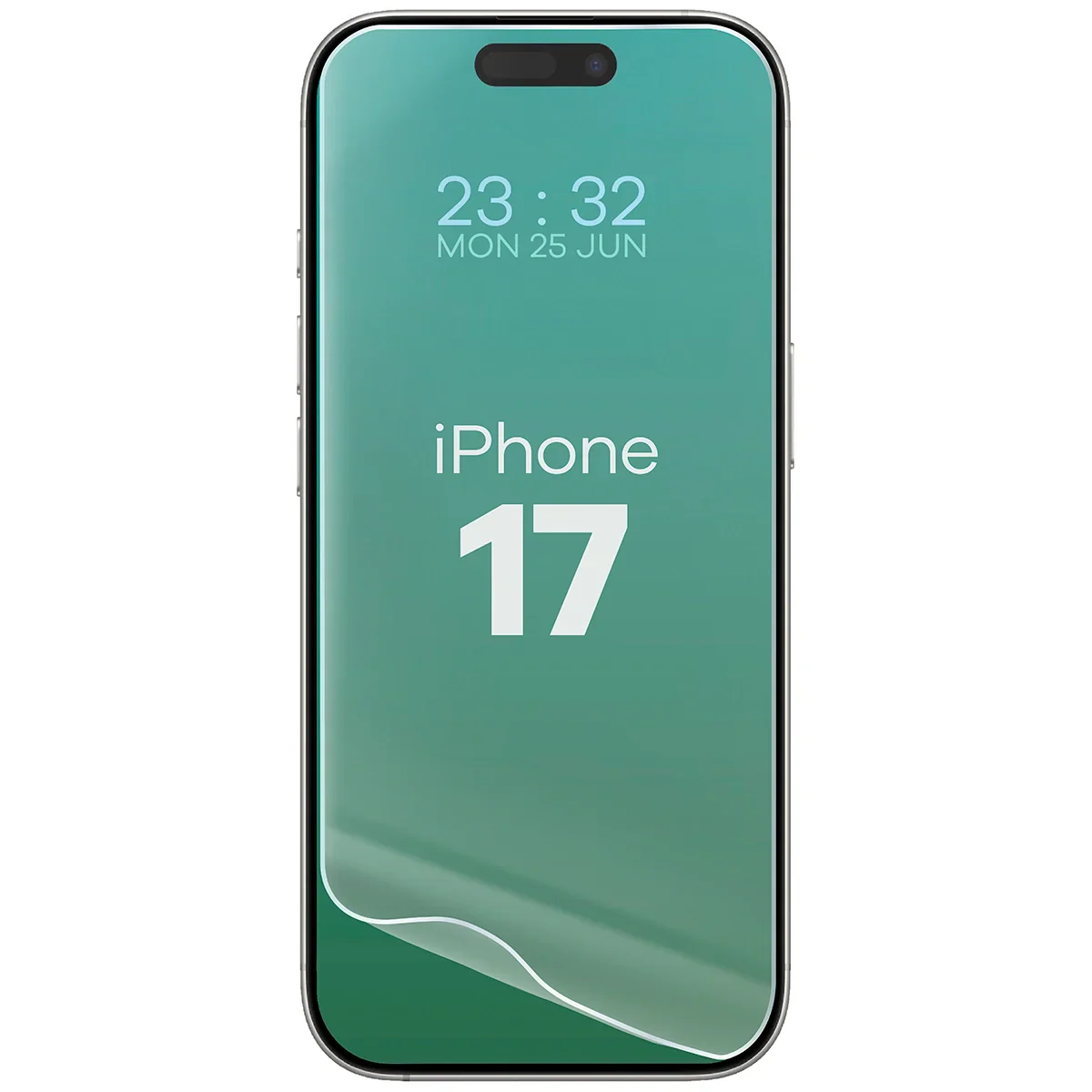 Hydrogel Folie für Display und Rückseite Bizon Film Hydrogel Pack für iPhone 17, 2 Stück - Image 3