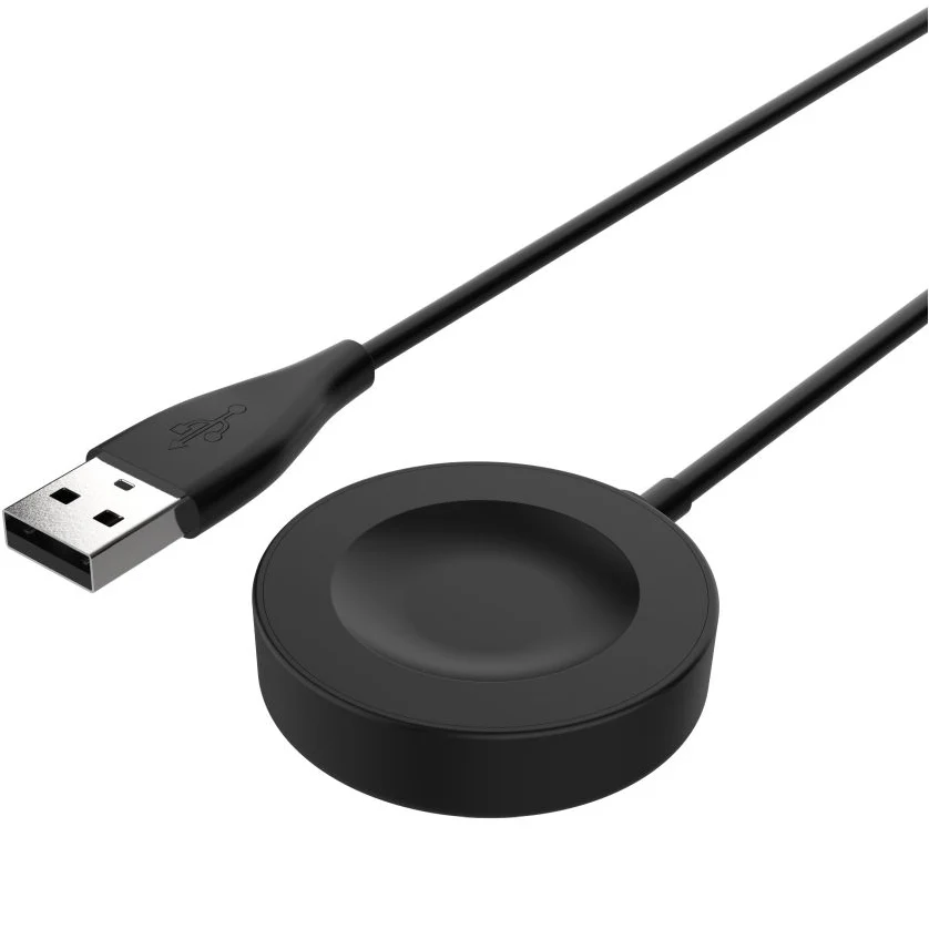 Induktives Ladegerät für Huawei Watch GT 5/5 Pro/4/ 4 Pro/3/3 Pro/2 Pro, Fixed Charging Cable, USB-A, 3W, Schwarz - Image 2