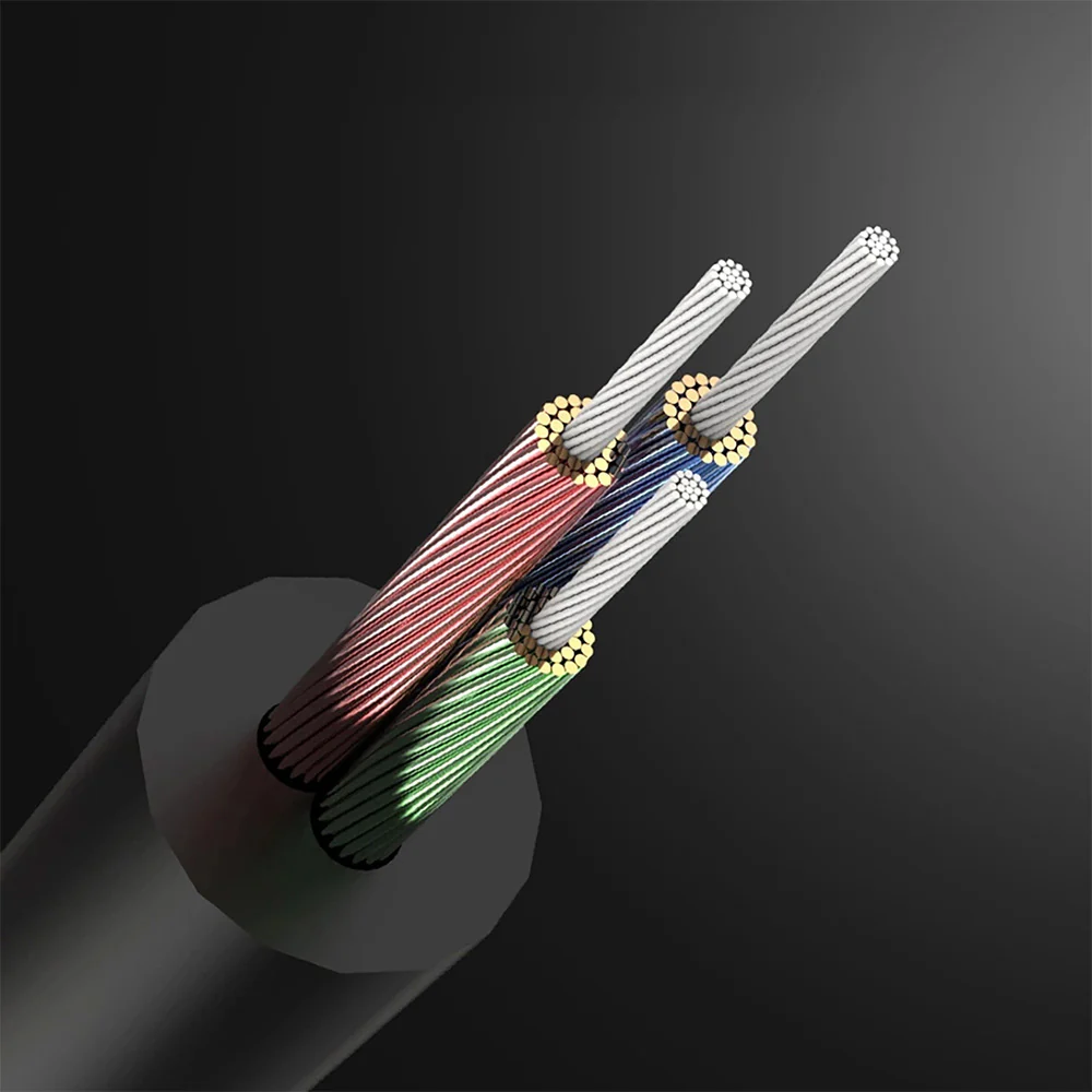 Kabel AUX 3,5 mm Mini Jack (2x männlich), 5m, Ugreen AV119, Schwarz-Grau - Image 10