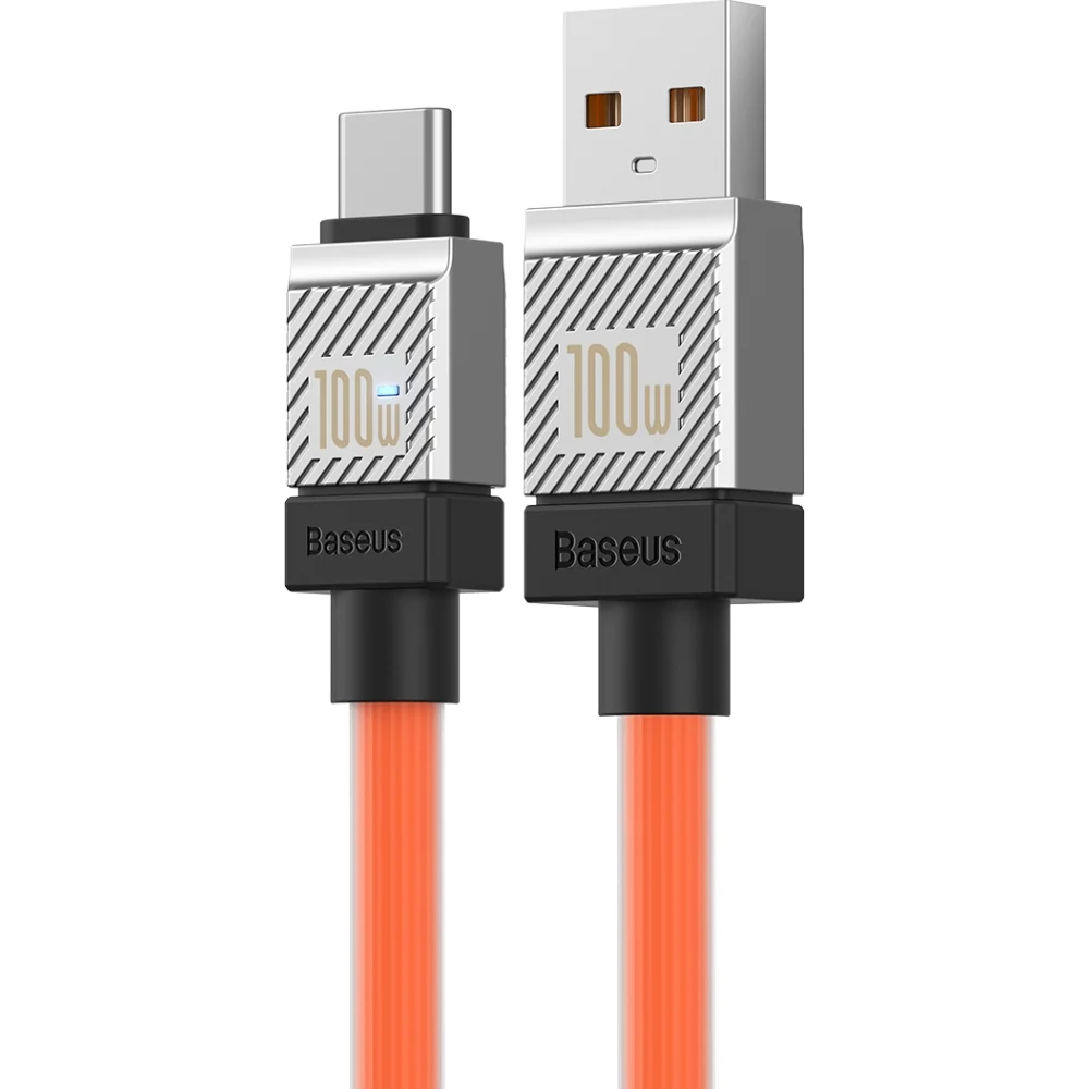 Kabel Baseus CoolPlay USB-A für USB-C 100W 2m, Orange - Image 3