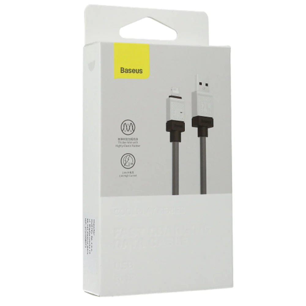 Kabel Baseus Superior USB-A für Lightning 2.4A 2m, Schwarz - Image 10