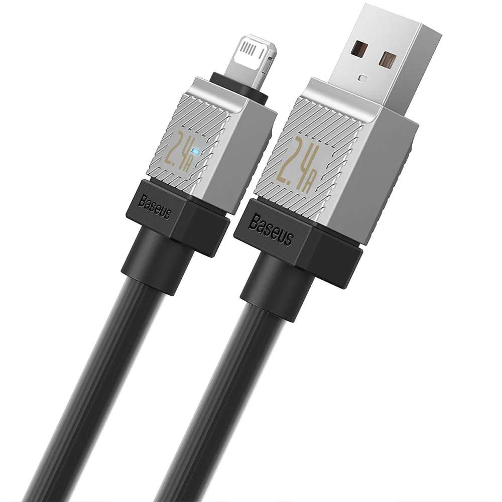 Kabel Baseus Superior USB-A für Lightning 2.4A 2m, Schwarz - Image 2