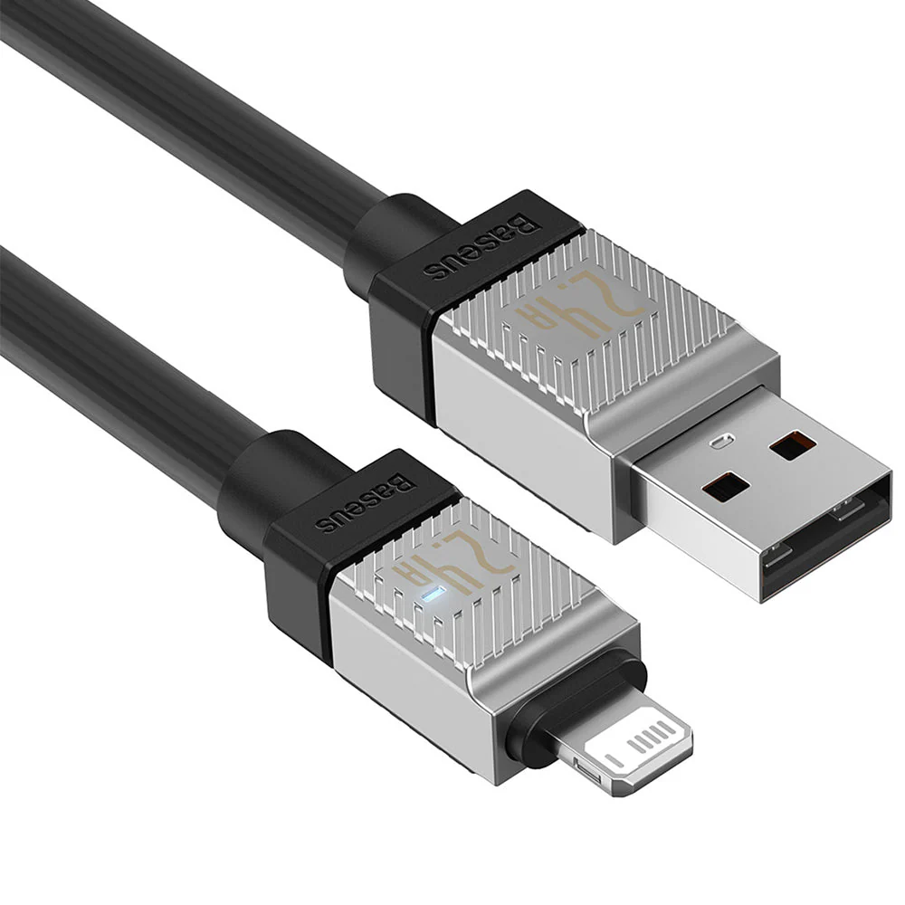 Kabel Baseus Superior USB-A für Lightning 2.4A 2m, Schwarz - Image 5