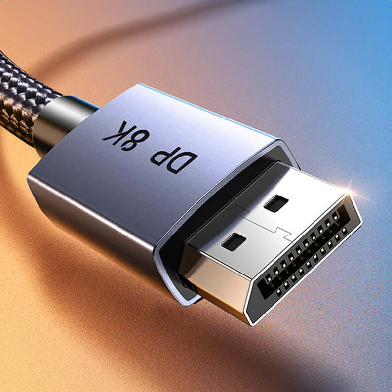 Kabel DisplayPort 1.4 Ugreen DP120 8K/60Hz mit geflochtenes 2m, Schwarz-grau - Image 4