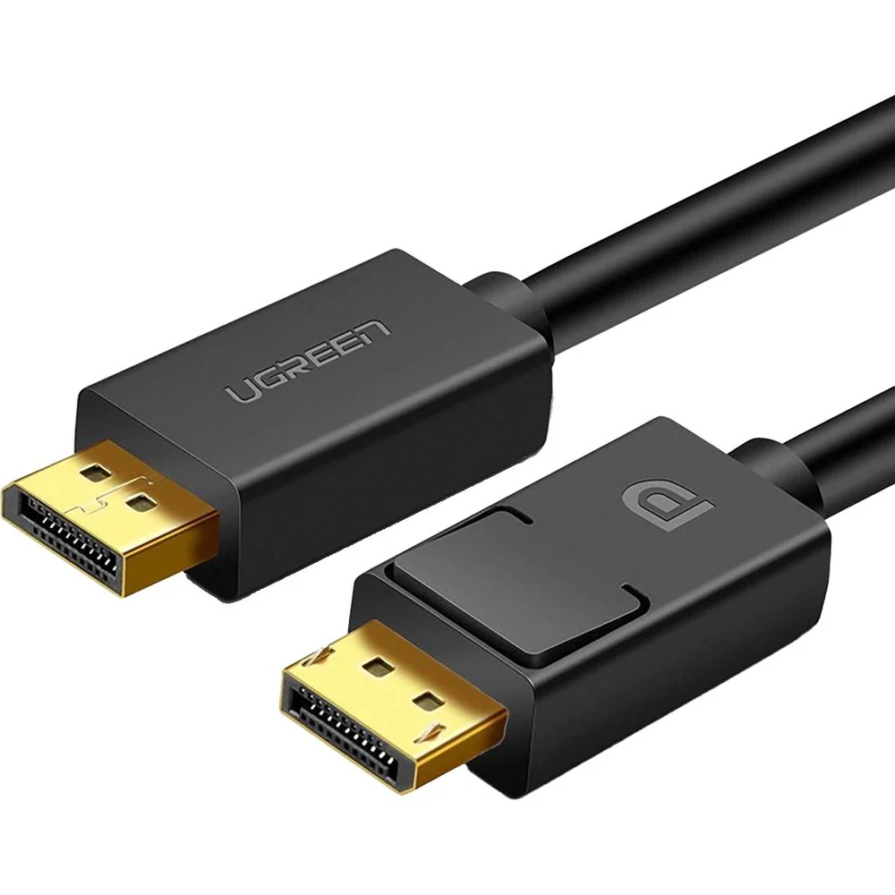 Kabel DisplayPort zu DisplayPort, 4K 60Hz, 5 m, Ugreen DP102, Schwarz