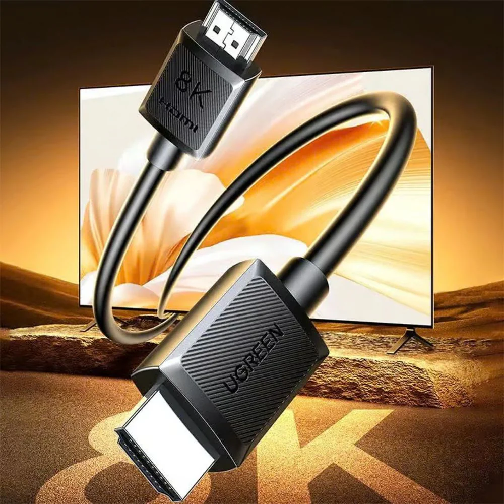 Kabel HDMI 2.1, 8K / 60Hz, Ugreen HD175, 5 m, Schwarz - Image 2