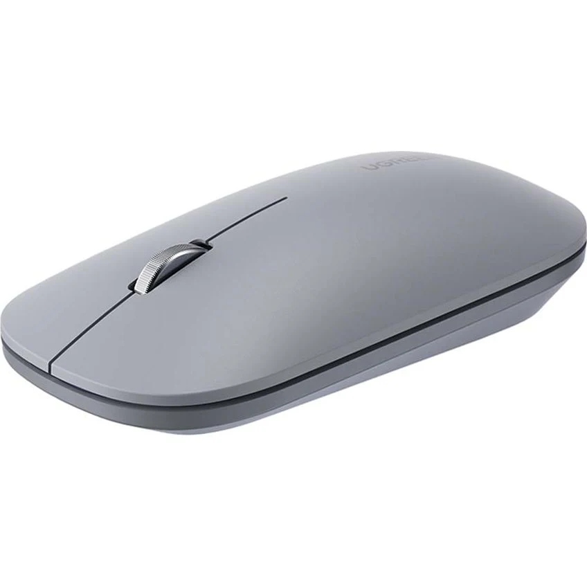 Kabellose optische Maus, Ugreen MU001 Portable Wireless Mouse, USB 2.4GHz, Grau