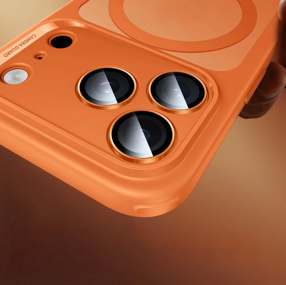 Kameraglas für iPhone 17 Pro / Pro Max / 16 Pro / Pro Max, ESR Armorite Camera Protector, Orange - Image 2
