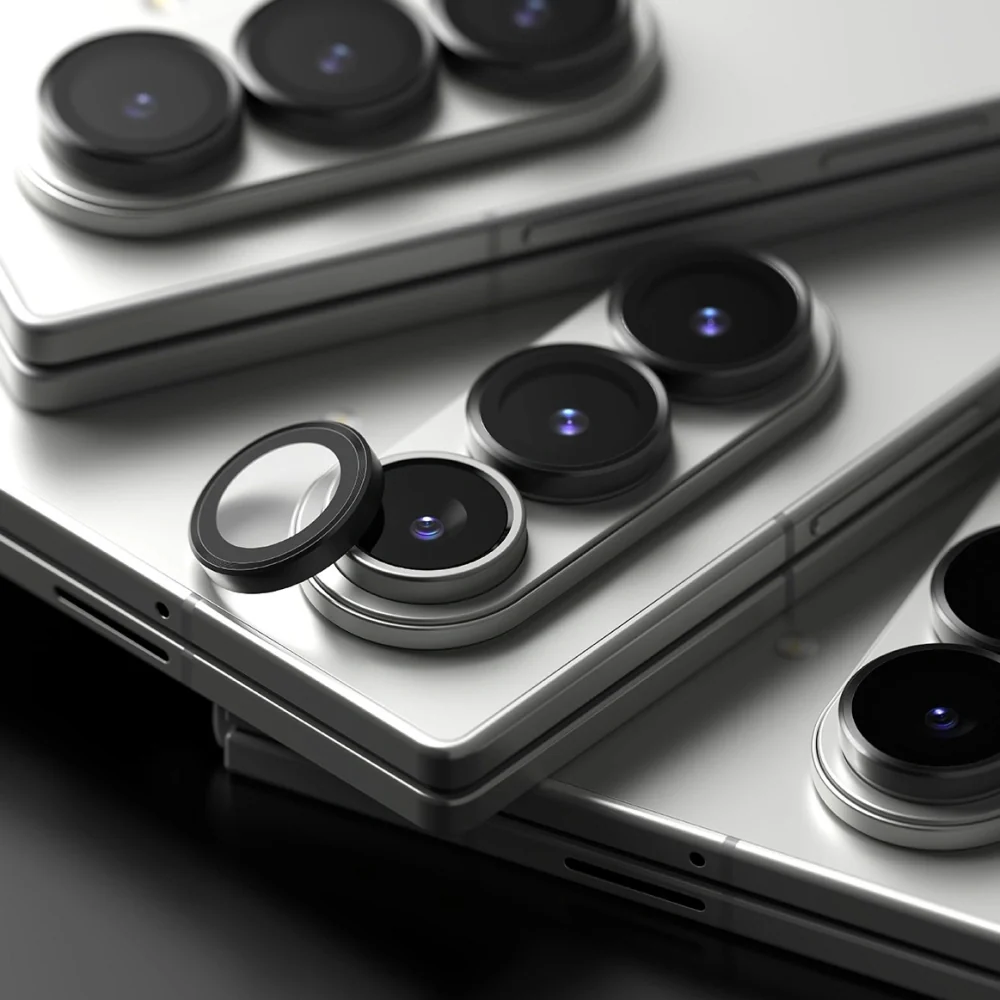 Kameraschutz für Samsung Galaxy Z Fold7, Ringke Camera Lens Frame Glass, 2-Pack, Schwarz - Image 7