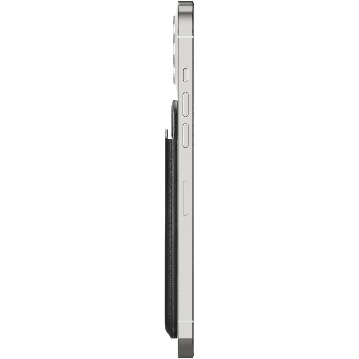 Kartenetui mit MagSafe Spigen Valentinus Mag Fit, veganem Leder, Schwarz - Image 9