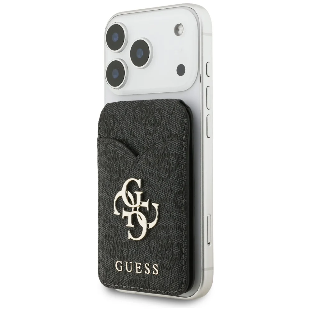 Kartenetui mit Spiegel Guess Stand and Mirror MagSafe, Schwarz - Image 2