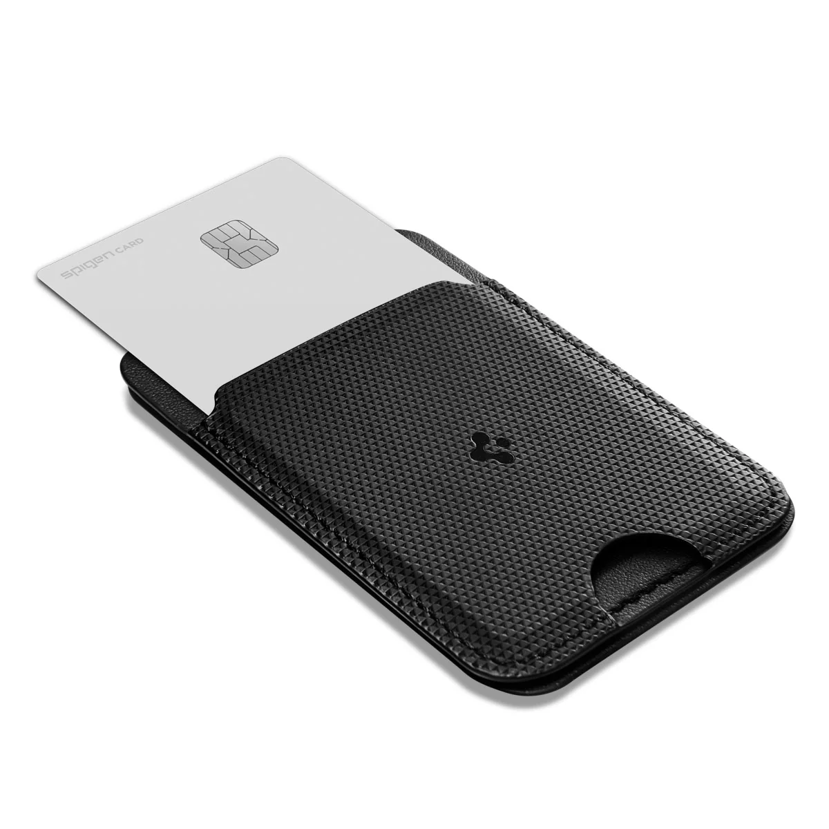 Kartenetui mit Ständer Spigen Slim Fold Mag S314-1 mit MagSafe, Schwarz - Image 10