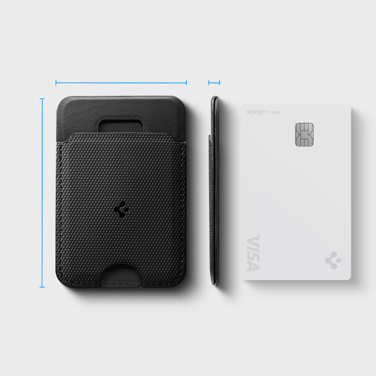 Kartenetui mit Ständer Spigen Slim Fold Mag S314-1 mit MagSafe, Schwarz - Image 15