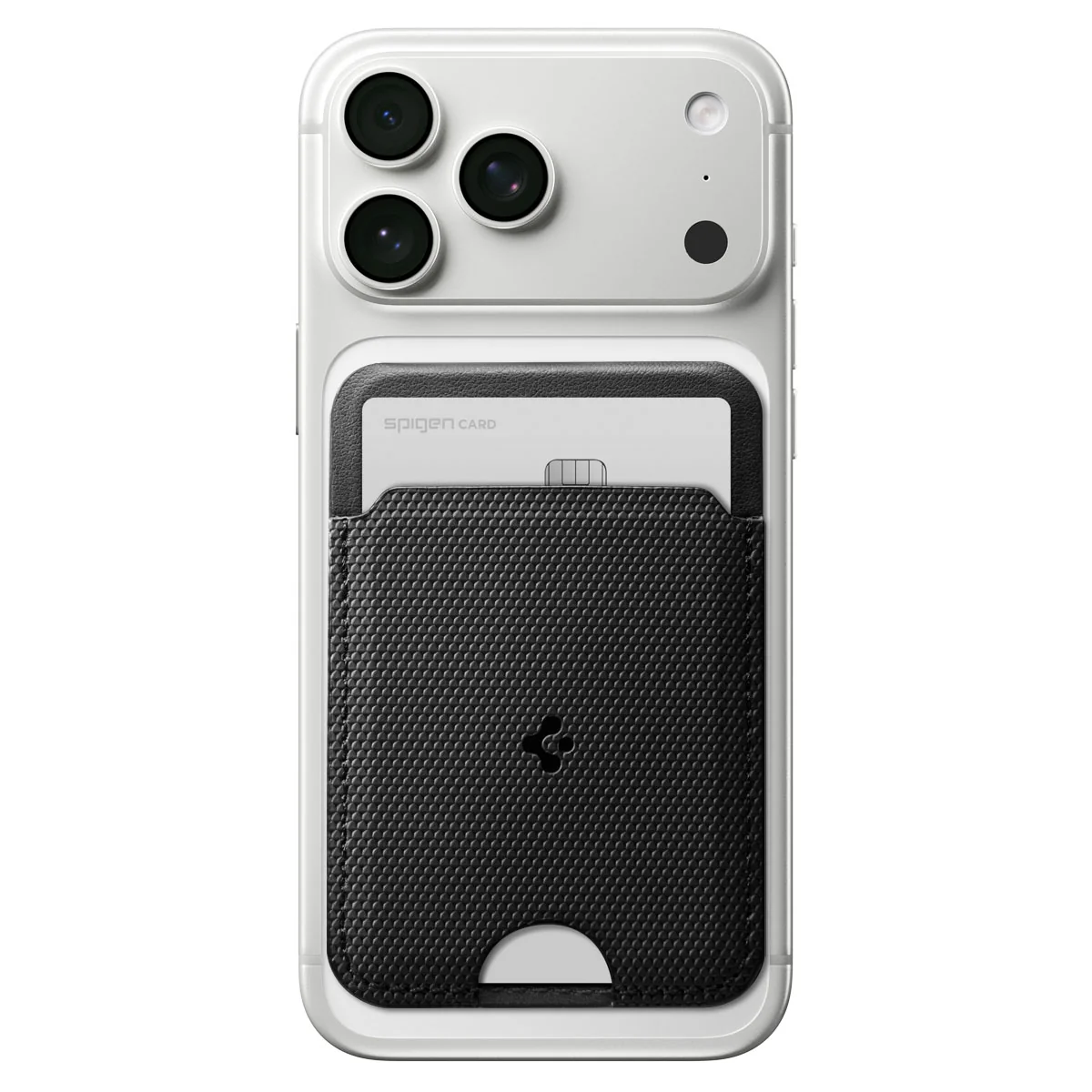 Kartenetui mit Ständer Spigen Slim Fold Mag S314-1 mit MagSafe, Schwarz - Image 6