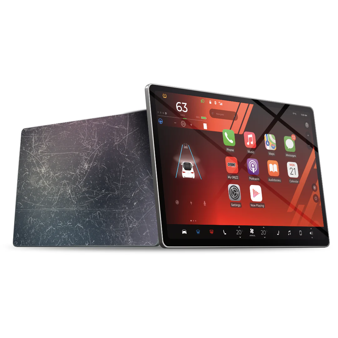Keramische Autodisplayfolie 3in1 für Porsche Taycan (2019-2025), Grizz Protector - Image 8