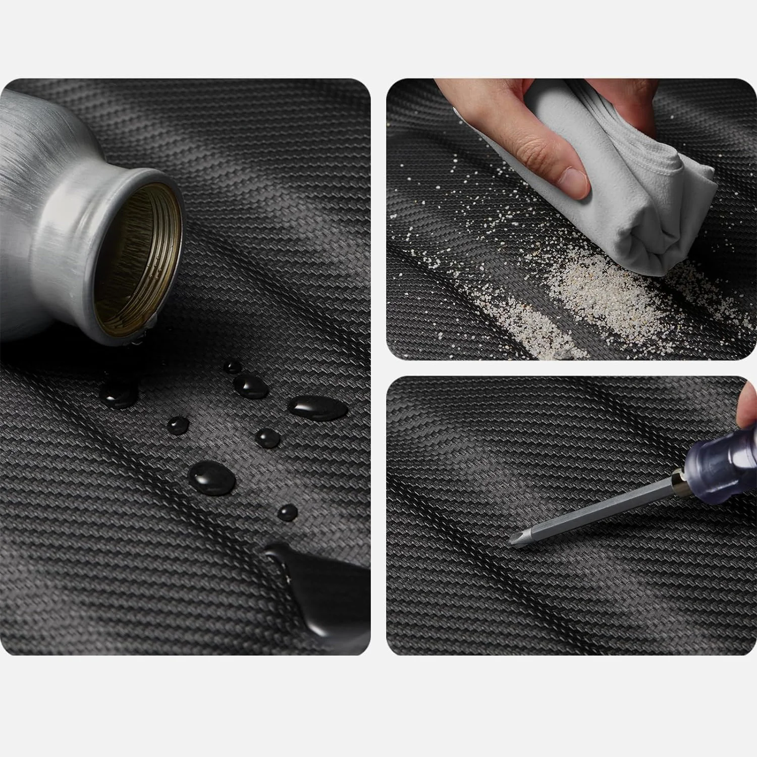 Kofferraummatte vorne für Tesla Model Y, Spigen Car Mat Front Trunk, Schwarz - Image 11