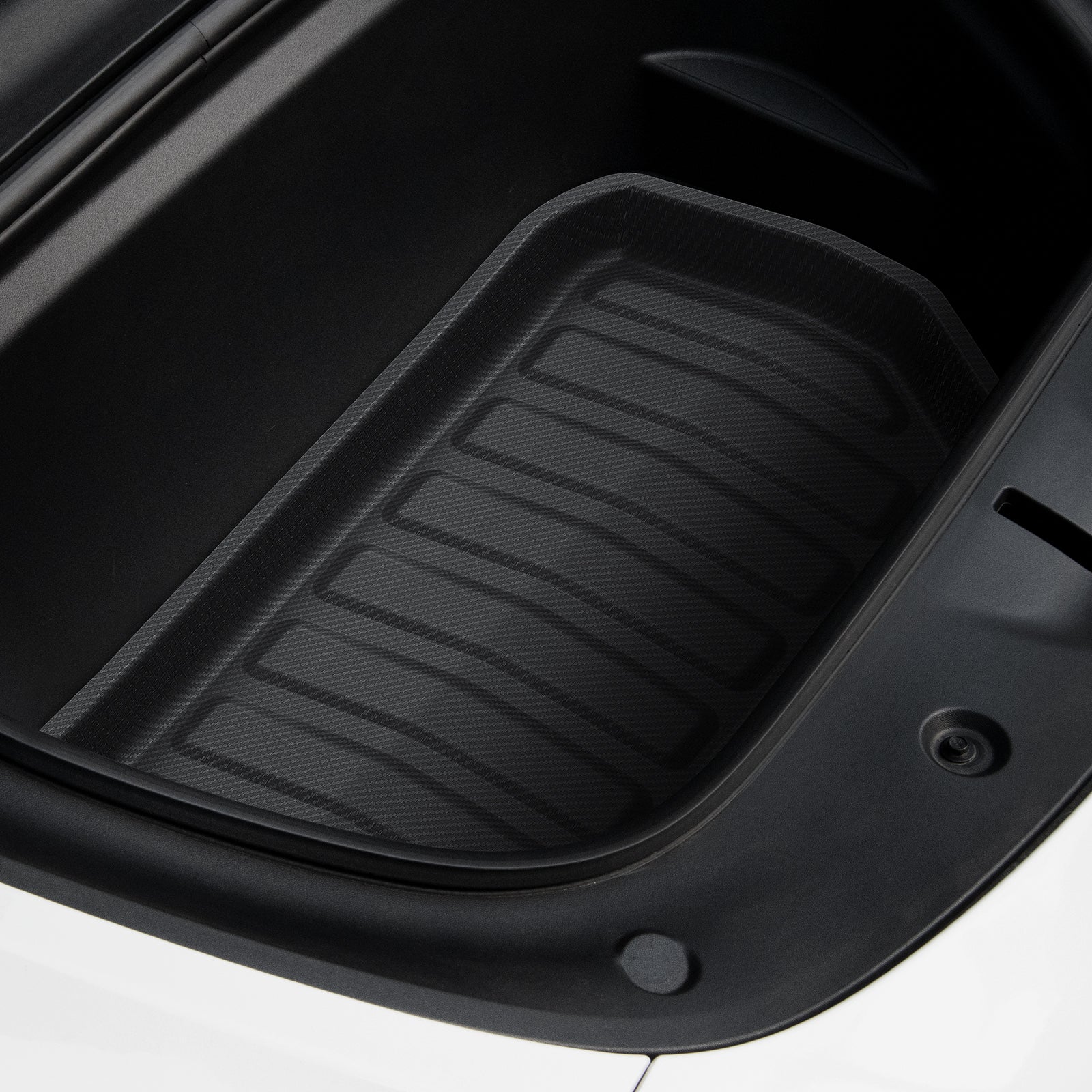 Kofferraummatte vorne für Tesla Model Y, Spigen Car Mat Front Trunk, Schwarz - Image 4