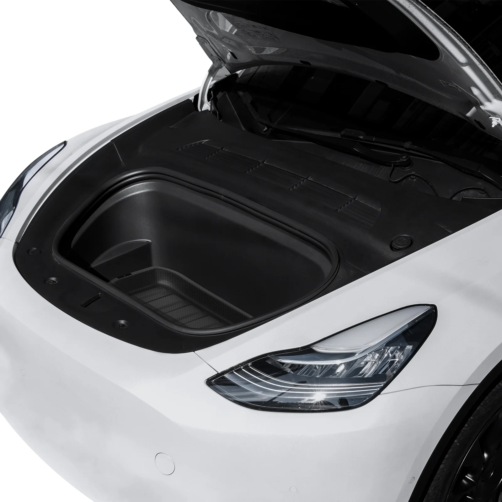 Kofferraummatte vorne für Tesla Model Y, Spigen Car Mat Front Trunk, Schwarz - Image 6