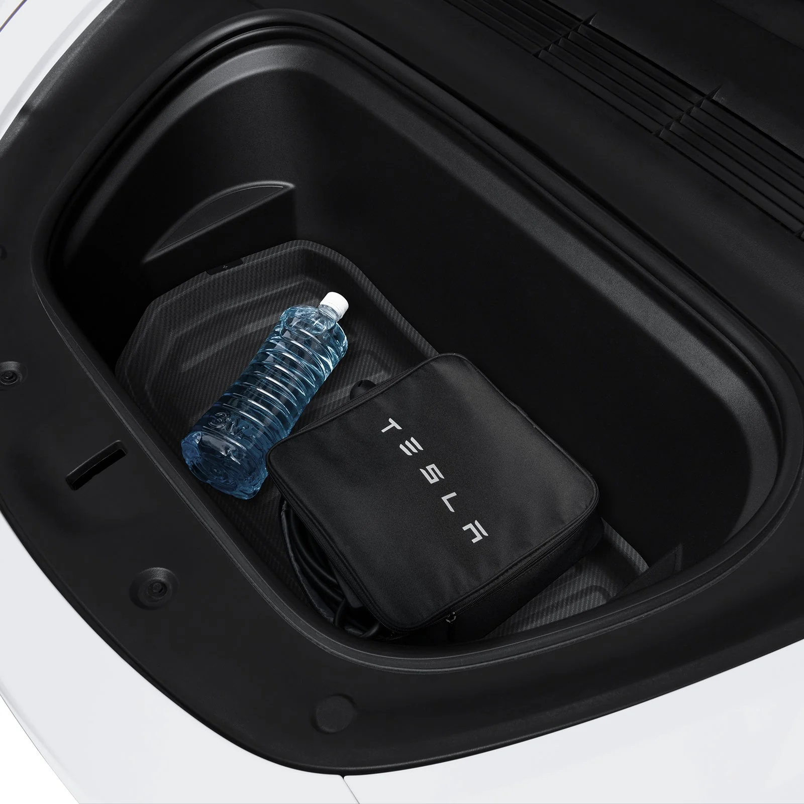 Kofferraummatte vorne für Tesla Model Y, Spigen Car Mat Front Trunk, Schwarz - Image 7