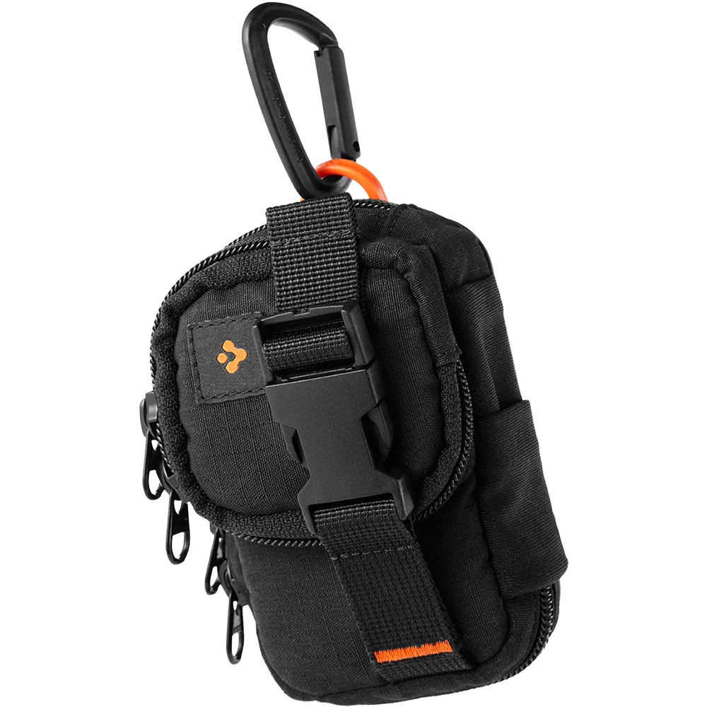 Kompakte Tasche mit MagSafe Befestigung Spigen SnapZip, Schwarz - Image 4