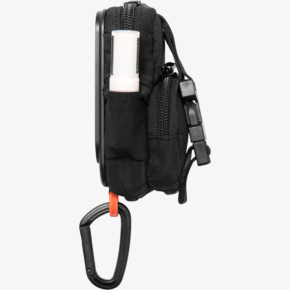 Kompakte Tasche mit MagSafe Befestigung Spigen SnapZip, Schwarz - Image 9