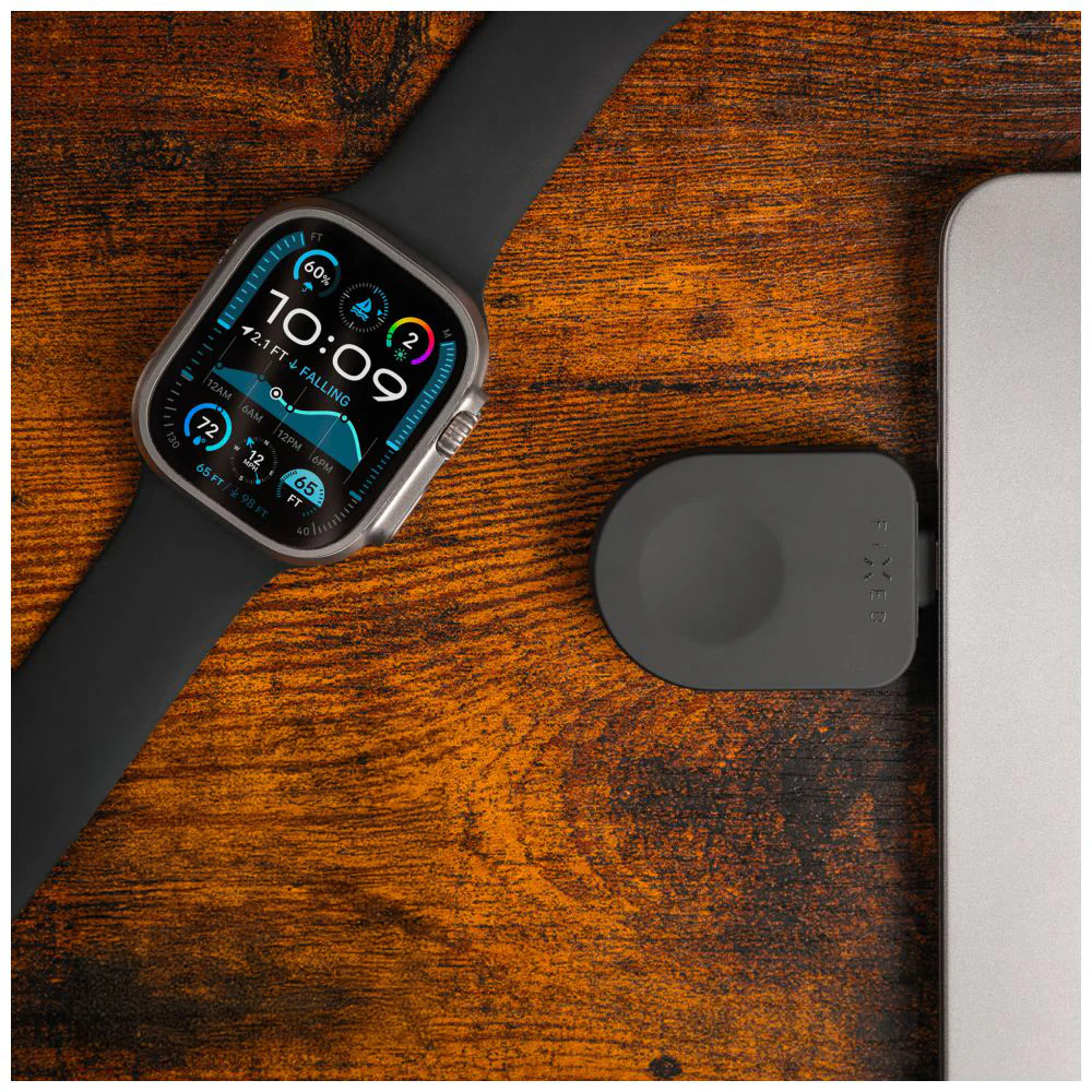 Ladegerät Fixed Charging Adapter for Powerstation Uni für Apple Watch USB-C, Schwarz - Image 4