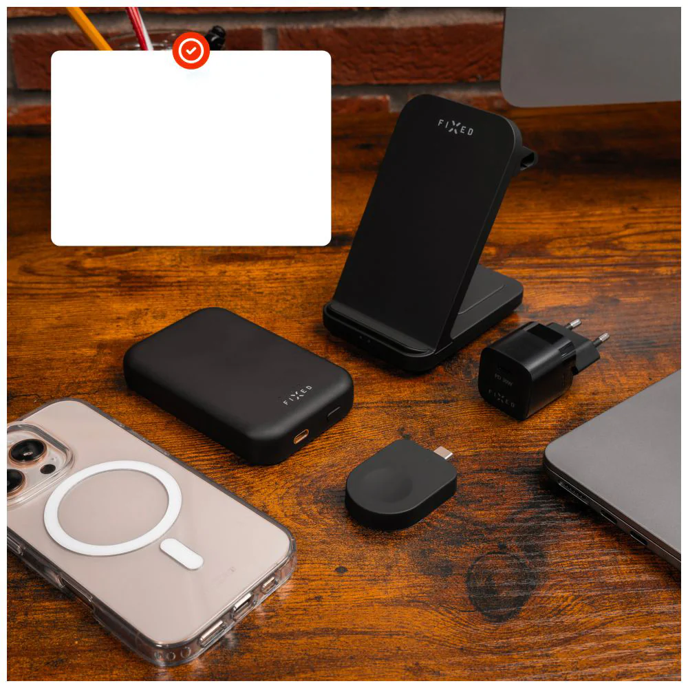 Ladegerät Fixed Charging Adapter for Powerstation Uni für Apple Watch USB-C, Schwarz - Image 5