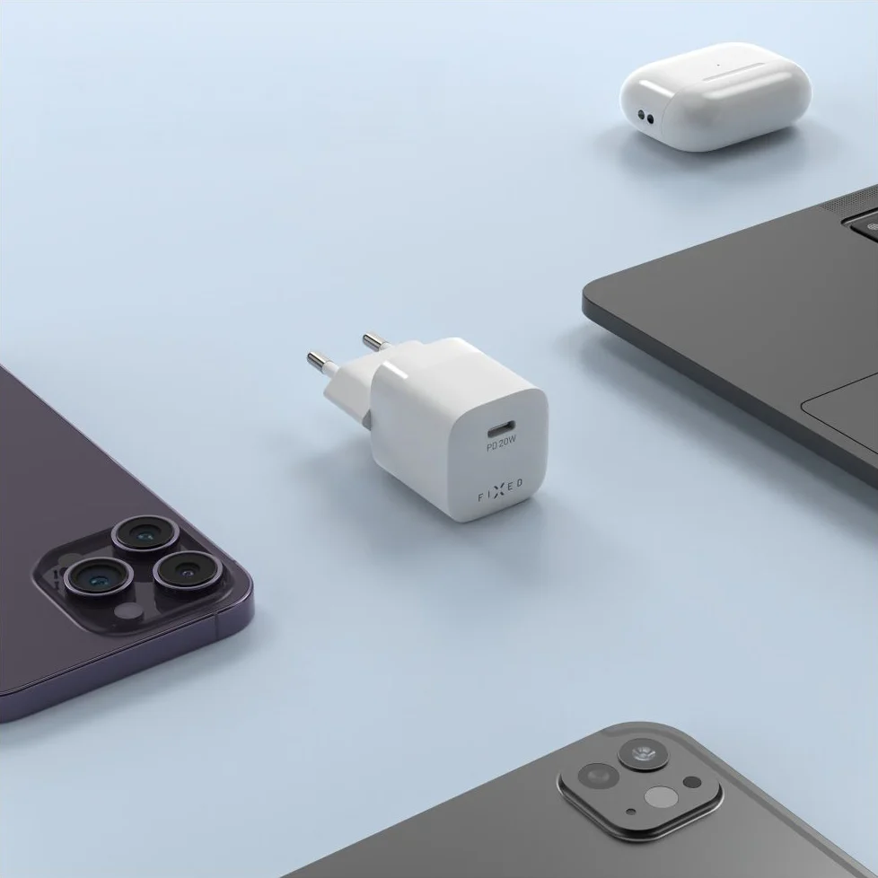 Ladegerät Fixed Mini USB-C PD 20W, Weiß - Image 4