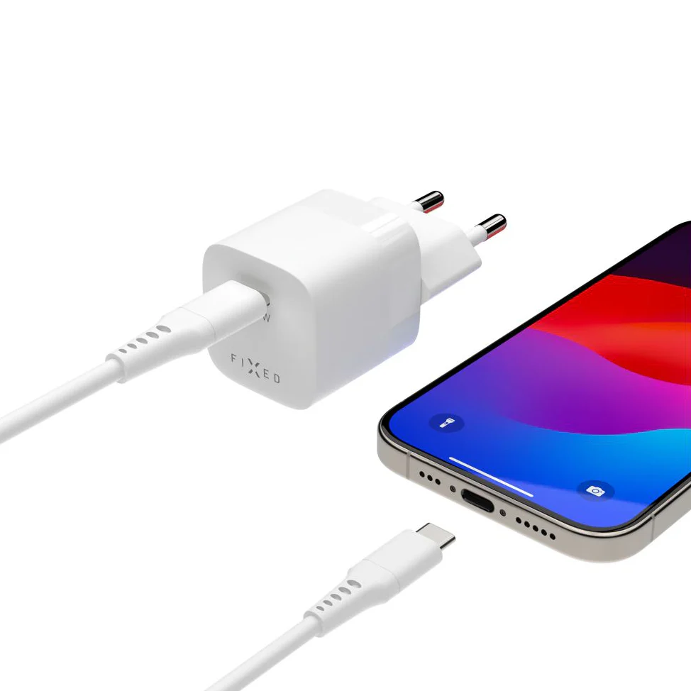 Ladegerät Fixed Mini USB-C PD 20W, Weiß - Image 7