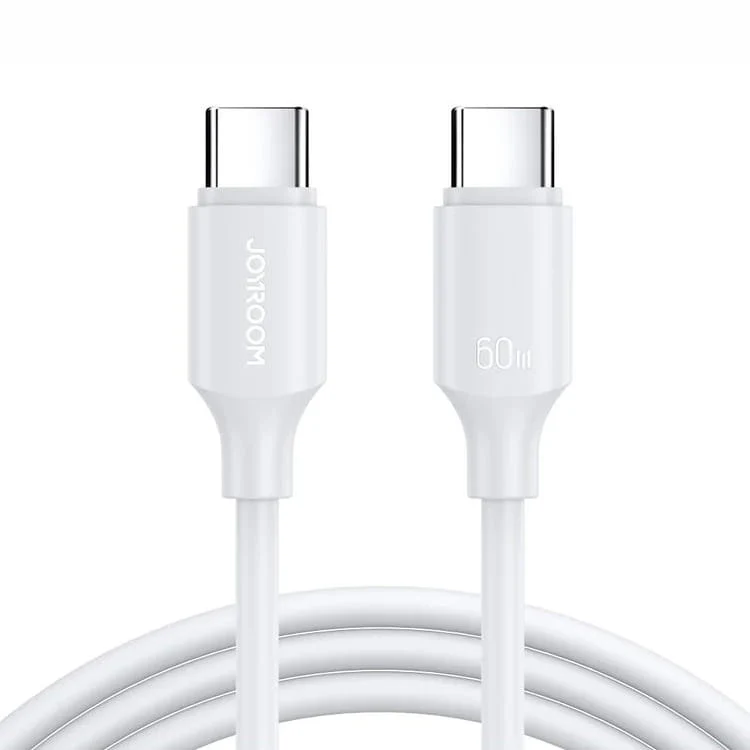 Ladekabel / Datenkabel USB-C zu USB-C, Joyroom Long Lasting Fast Charging, 60W/3A, 1m, Weiß - Image 2