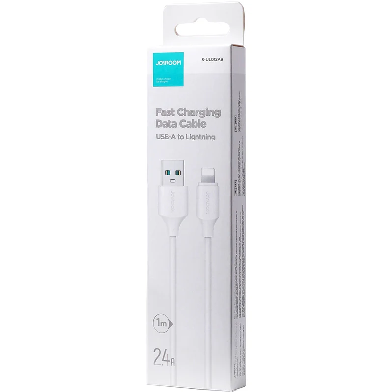 Ladekabel / Datenkabel USB-A zu Lightning, Joyroom Long-Lasting, 2.4A, 1m, Weiß - Image 8