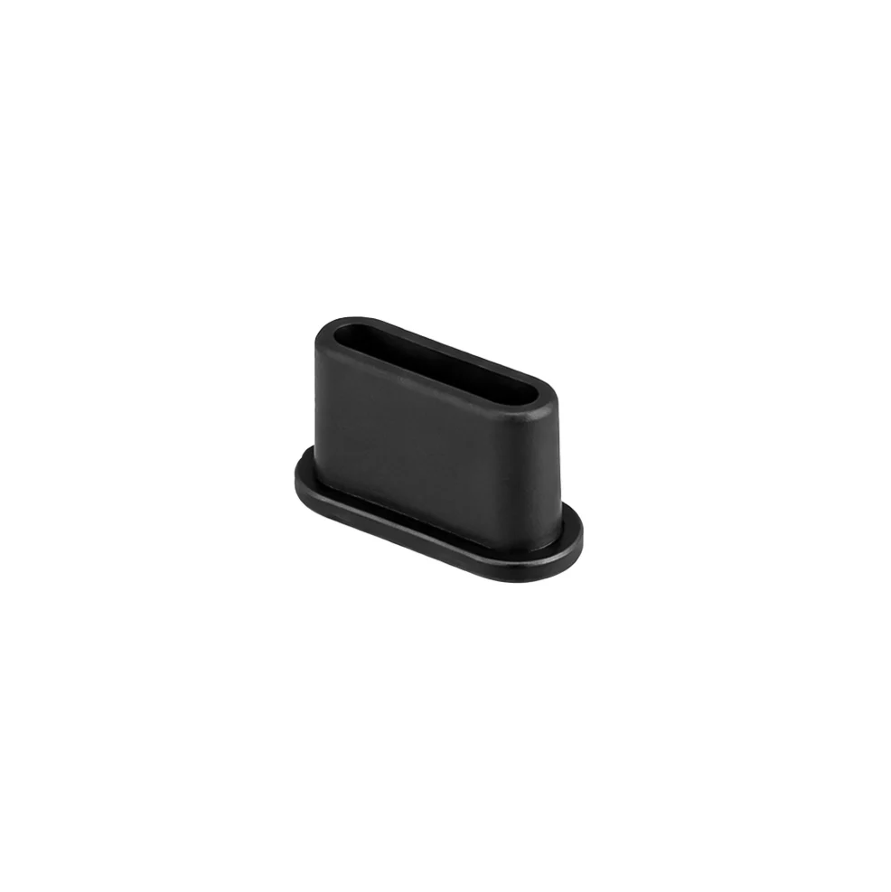 Ladeport-Abdeckung, Bizon Accessories Dust Plug, für Geräte mit Typ-C-Anschluss, Schwarz, 1 Stück - Image 2