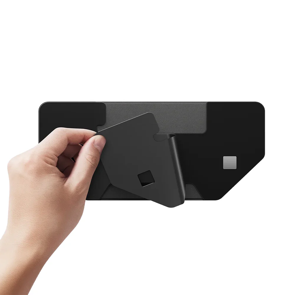 Laptopständer für Laptops bis 16", höhenverstellbar, Spigen Slimfold LD201-S3, Schwarz - Image 3