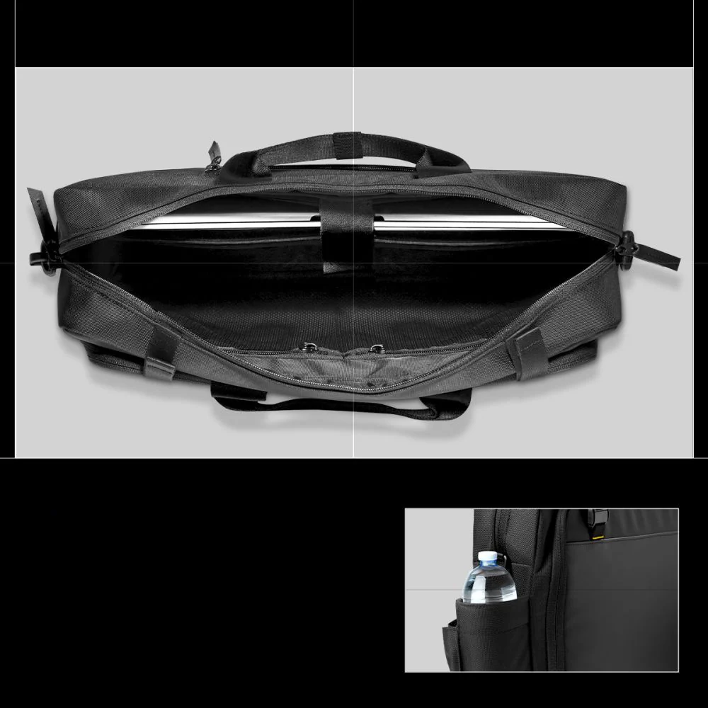 Laptoptasche für 16" Laptop und Zubehör, Spigen KD300 Klasden, Schwarz - Image 12