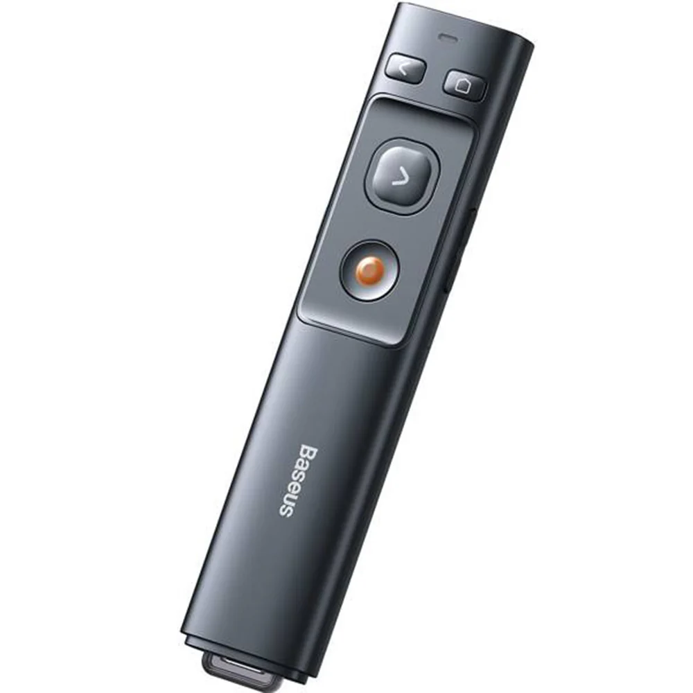 Laserpointer, kabellos / Fernbedienung für Präsentationen, Baseus Orange Dot, 100 m, 2.4 GHz, Grau - Image 4