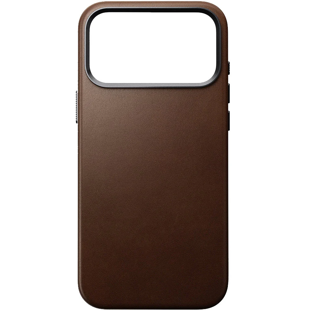 Leder Handyhülle für iPhone 17 Pro Max mit MagSafe, Nomad Traditional Leather Case, Braun - Image 3