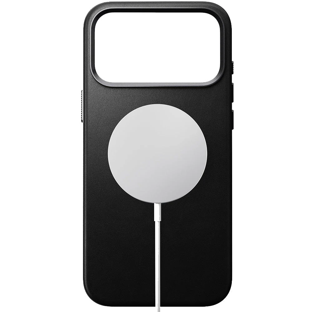 Leder Handyhülle für iPhone 17 Pro Max mit MagSafe, Nomad Traditional Leather Case, Schwarz - Image 5