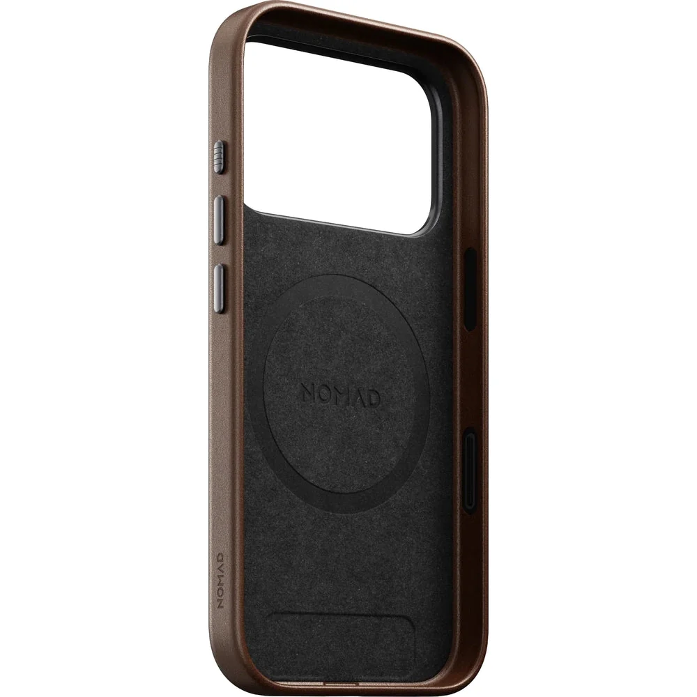 Leder Handyhülle für iPhone 17 Pro mit MagSafe, Nomad Traditional Leather Case, Braun - Image 6