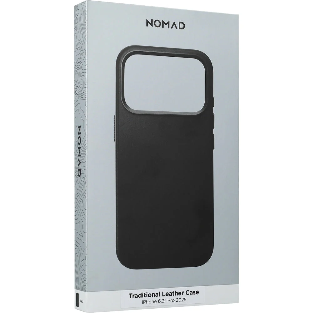 Leder Handyhülle für iPhone 17 Pro mit MagSafe, Nomad Traditional Leather Case, Schwarz - Image 8